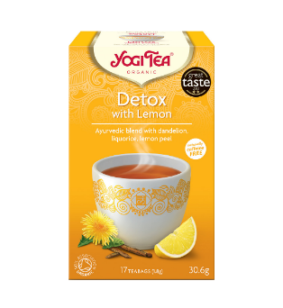 Yogi Tea Detox s citrónem BIO 17 x 1,8 g
