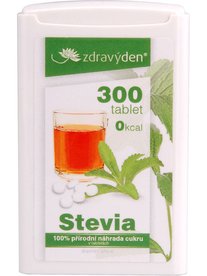 Zdravý den Stevia 300 tablet 18g