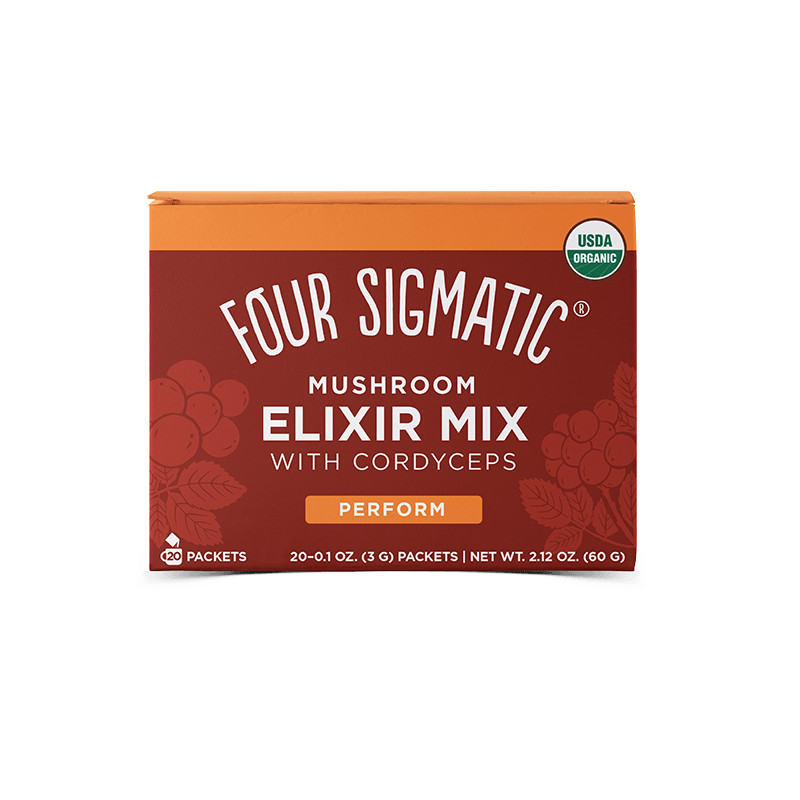 Four Sigmatic Cordyceps mushroom elixir mix instantní nápoj 20 sáčků