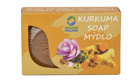 Organic Wellness kurkumové mýdlo 70 g