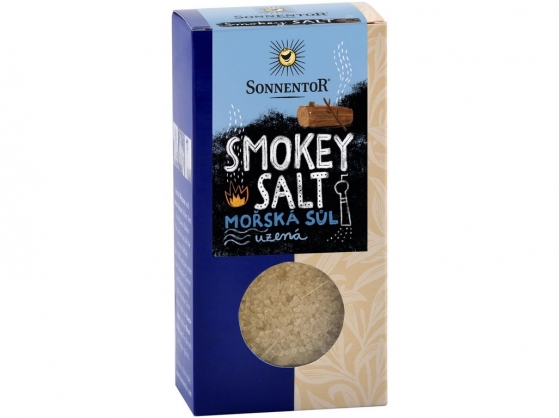 Sonnentor Smokey salt uzená mořská sůl 150g