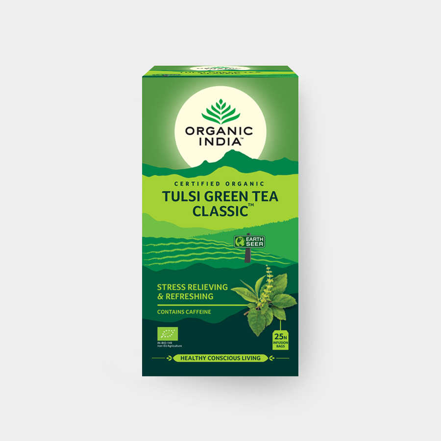 Ecce Vita Tulsi se zeleným čajem BIO 25 sáčky