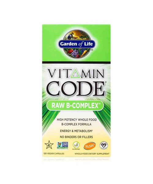 Garden of Life Vitamin B-Komplex RAW 60 kapslí