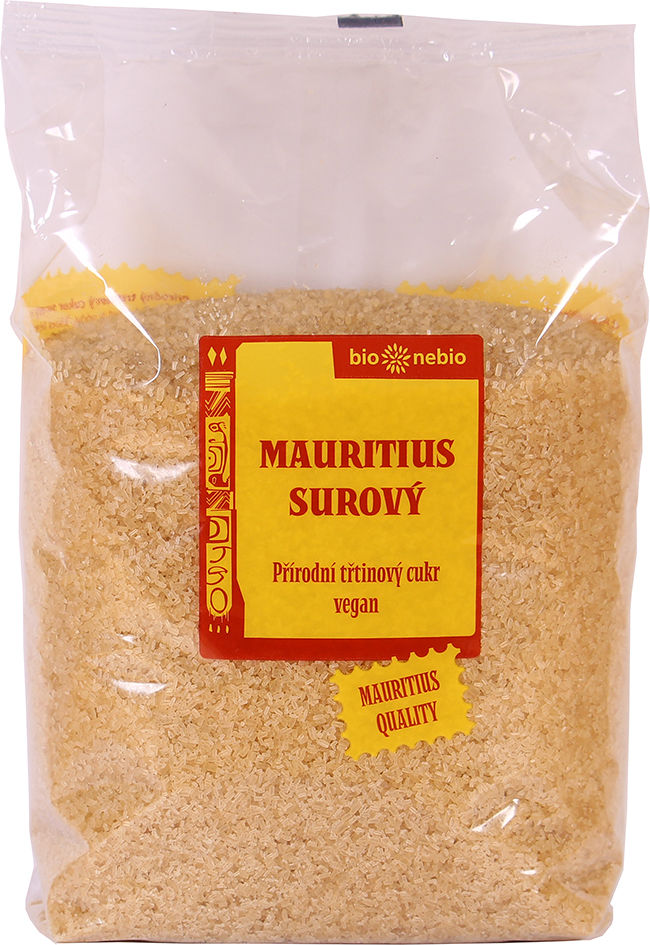 Přírodní třtinový cukr Mauritius surový 1kg