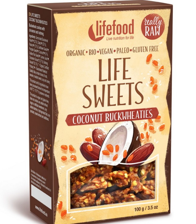 Lifefood Life Sweets Pohánky kokosové BIO 100g