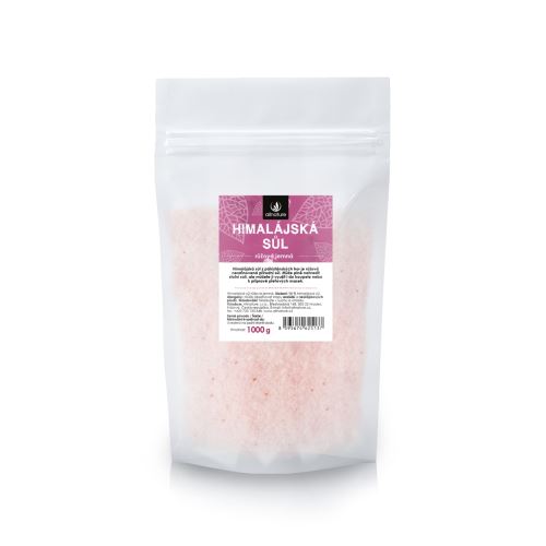 Allnature Himalájská sůl růžová jemná 1 kg