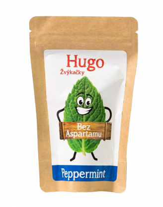 Hugo Žvýkačka Peppermint 45g