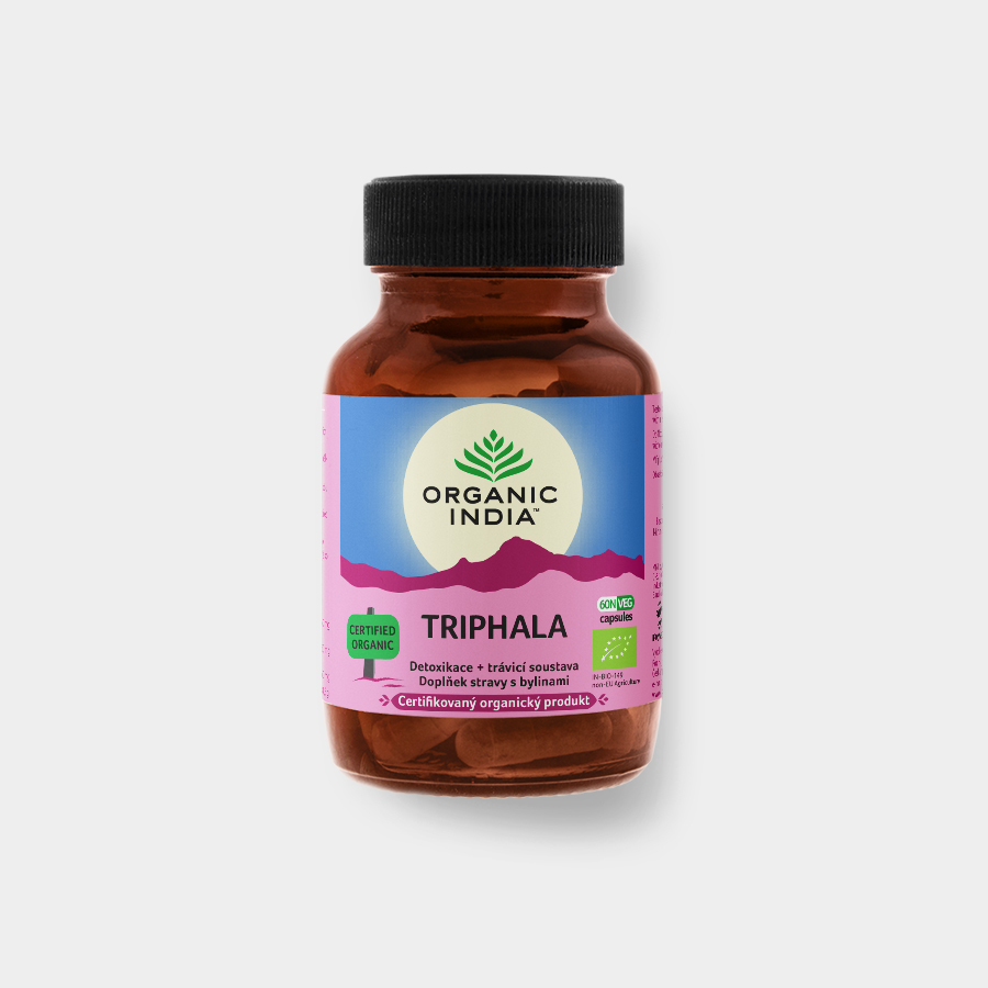 Organic india Triphala BIO 60 kapslí