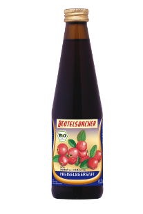 Beutelsbacher Brusinková šťáva 100% BIO 0,33 l
