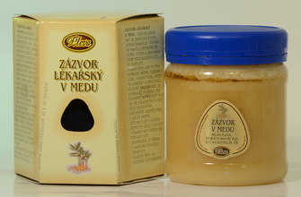 Pleva Zázvor lékařský v medu 250 g