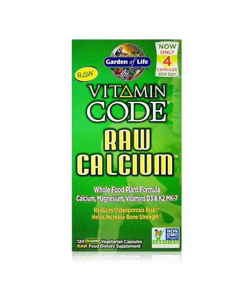 Garden of Life Vitamin Code RAW Calcium - Vápník RAW 120 kapslí