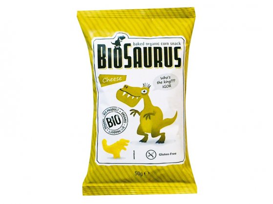 Biosaurus křupky se sýrem BIO 50g