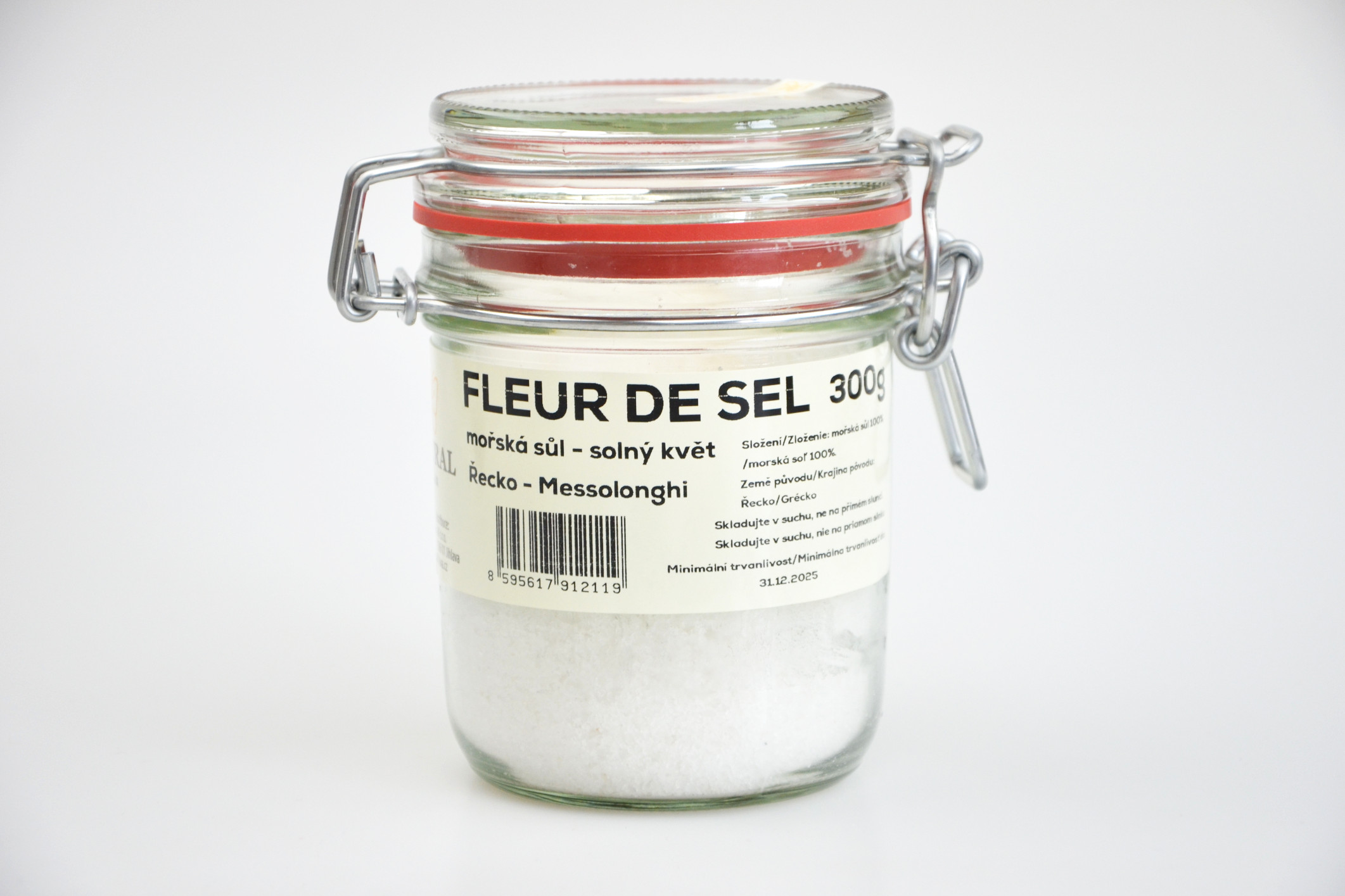 Natural Jihlava Mořská sůl solný květ 300 g