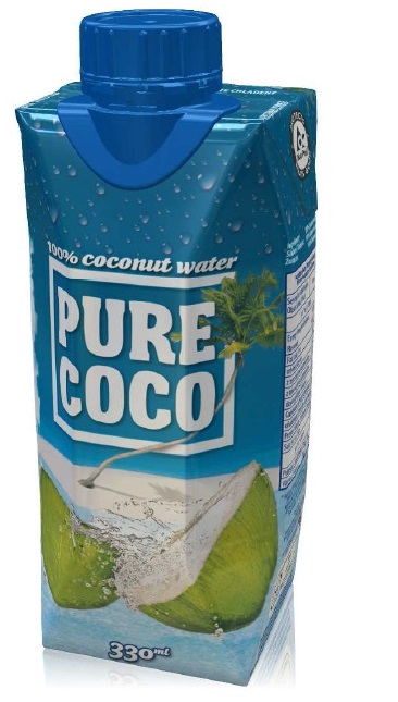 Pure Coco 100% kokosová voda 330ml