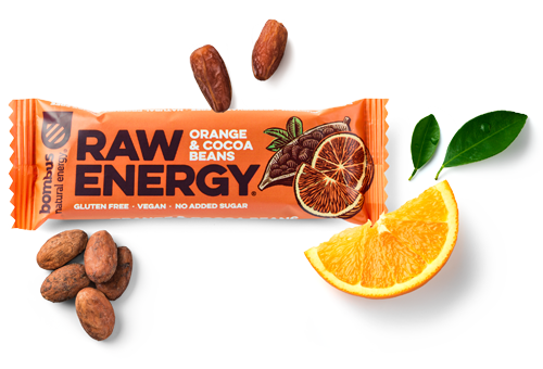 Bombus RAW Orange & Cocoa Beans 50 g