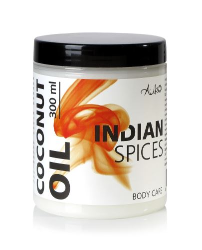 AUKSO Kokosový olej bodycare Indická koření 300 ml